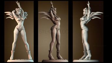 3D модель Мисс КДА Кайса Лига легенд (STL)