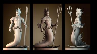 3D модель Обновление Merfolk (STL)