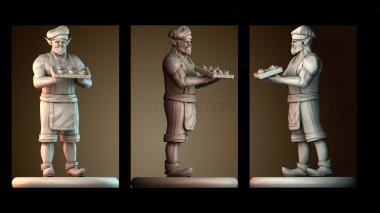 3D модель Орк пекарь (STL)