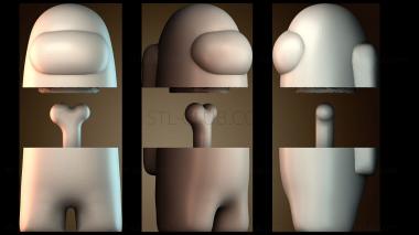 3D модель Среди нас (STL)