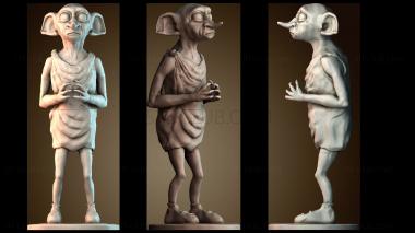 3D модель Эльф Добби (STL)