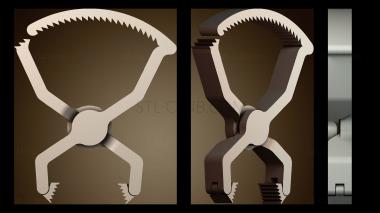 3D модель Набор для печати на месте с храповым механизмом (STL)