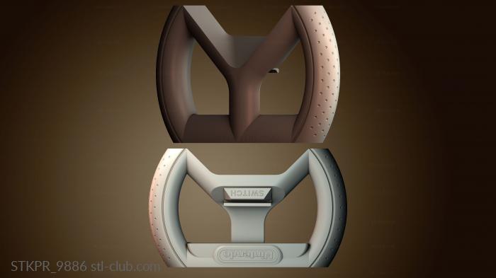 Статуэтки упрощенные Nintendo Switch Joy Con Wheel Pro