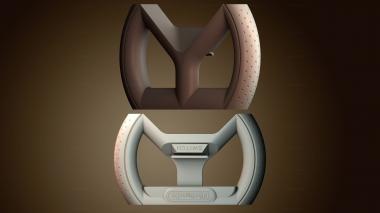 3D модель Nintendo Switch Joy Con Wheel Pro (STL)