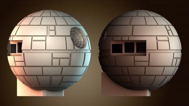 3D модель Чехол Starwars Deathstar Raspberry Pi 3 (STL)