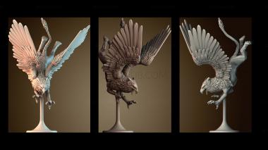 3D модель Грифон (STL)