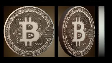 3D модель Биткойн (STL)