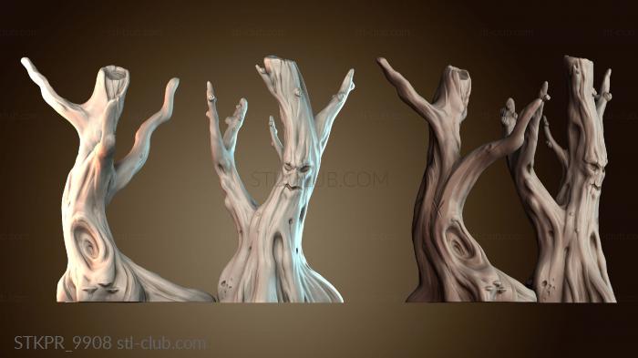 Статуэтки упрощенные Волшебный лес Набор деревьев