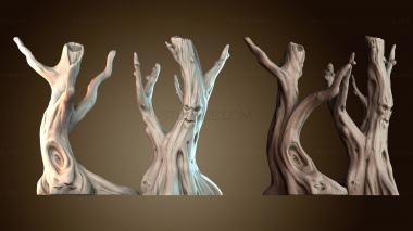 3D модель Волшебный лес Набор деревьев (STL)