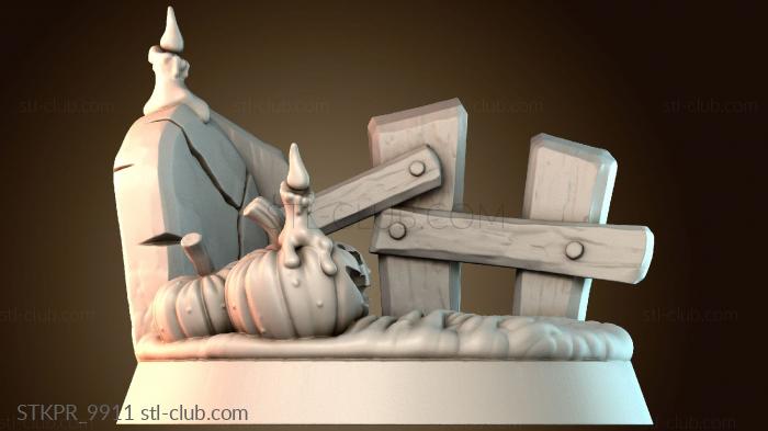 Статуэтки упрощенные База Хэллоуина