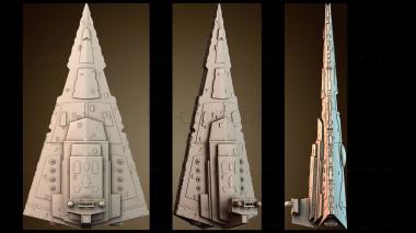 3D модель Имперский звездный разрушитель II класса (STL)