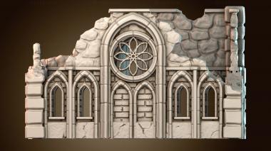 3D модель Готические руины (STL)