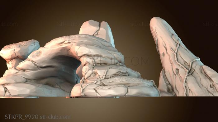 Статуэтки упрощенные Скальные образования