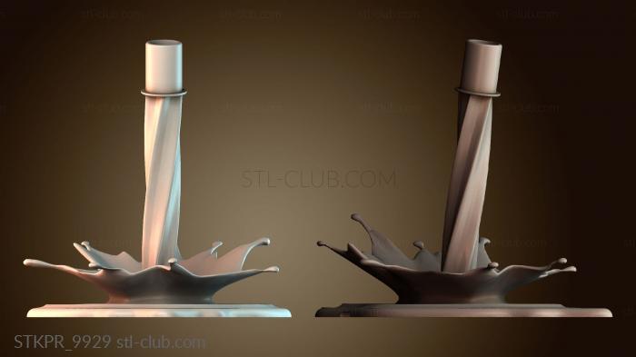 Статуэтки упрощенные Всплеск света