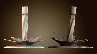 3D модель Всплеск света (STL)