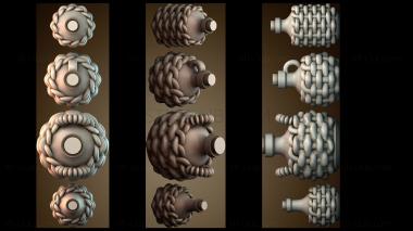 3D модель Корзина для бутылок (STL)