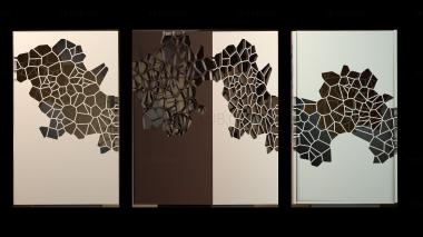 3D модель Лампа Вороного (STL)