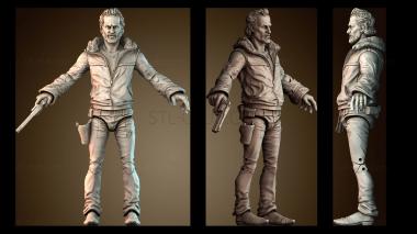 3D модель Рик Граймс (STL)