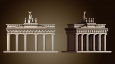 3D модель Бранденбургские ворота (STL)