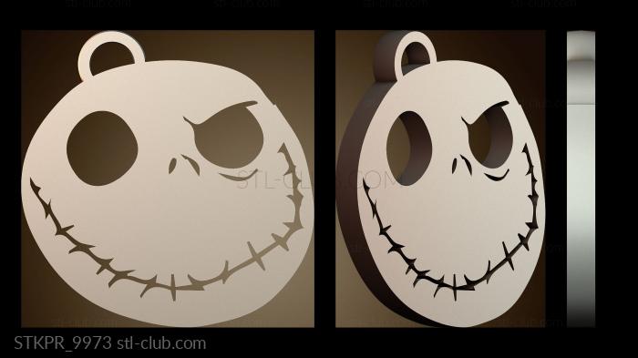 Статуэтки упрощенные Брелок Джек Скеллингтон — Хэллоуин