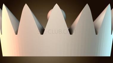 3D модель Пешка короны (STL)