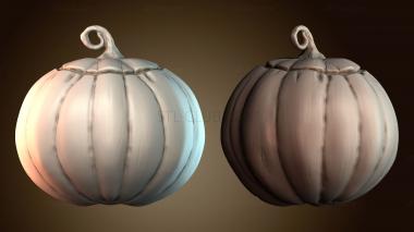 3D модель Тыква Хэллоуин (STL)