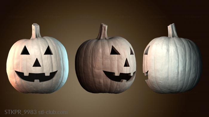 Статуэтки упрощенные Реалистичный фонарь Джека ОНила — Хэллоуин