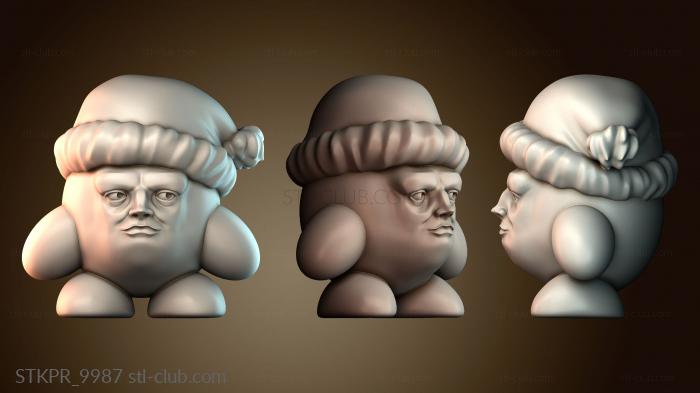 Статуэтки упрощенные Рождественский Кирб