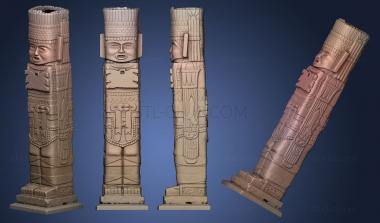 3D модель Статуя Атланте де Тула (STL)