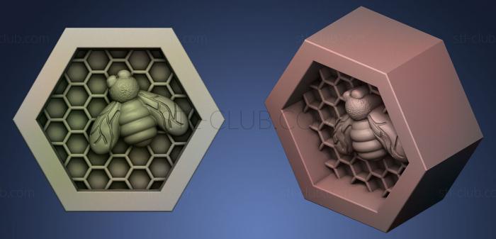 3D CAD Соты и Пчелиная форма 5