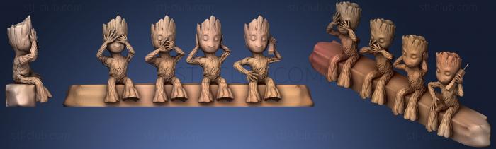 Запрос мобильного телефона Four Wise Groot