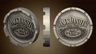 3D модель Пепельница Jack Daniels (STL)