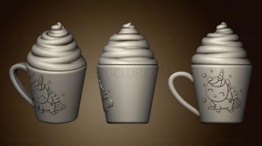 3D модель TAZA UNICORNIO HELADO (STL)