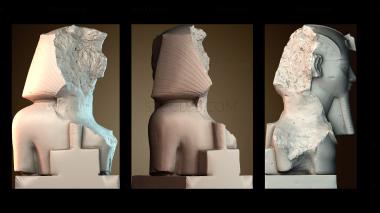 3D модель Аменхотеп III (STL)