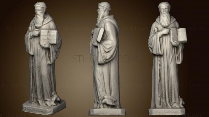 Статуи религиозные Святой Бенедикт