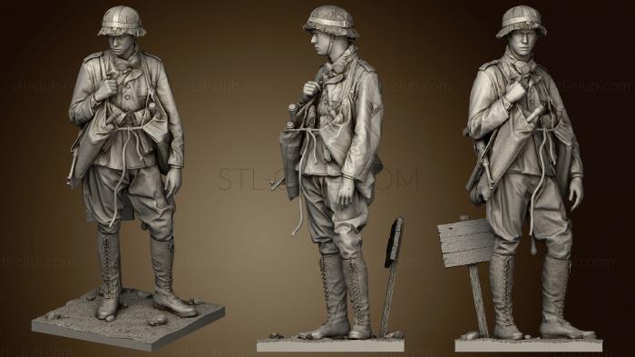 3D модель D A K Panzer Pionier 1942 (STL)