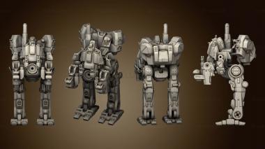 3D модель MWO Marauder v 3 (STL)