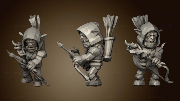 3D модель Серия Orc Archer Proto (STL)