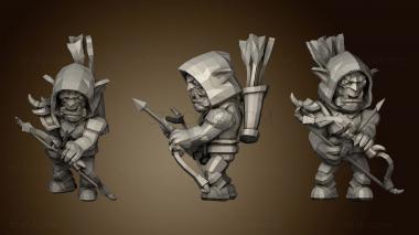 3D модель Серия Orc Archer Proto (STL)