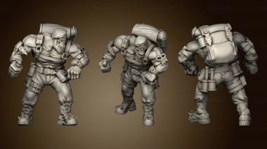 3D модель Ork Kommando (STL)