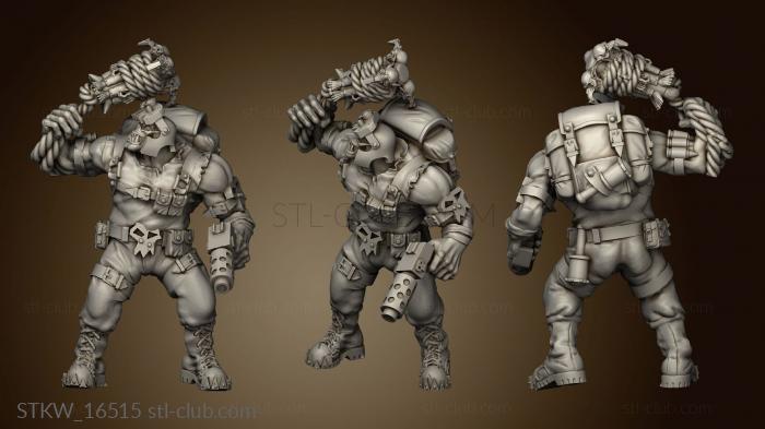 3D модель Ork Kommando (STL)