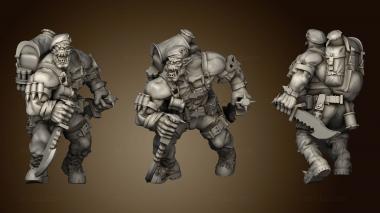 3D модель Ork Kommando (STL)