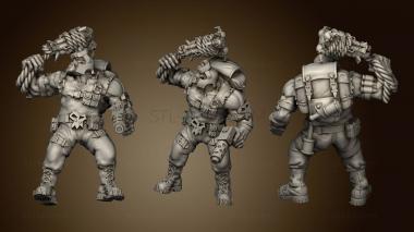 3D модель Ork Kommando (STL)