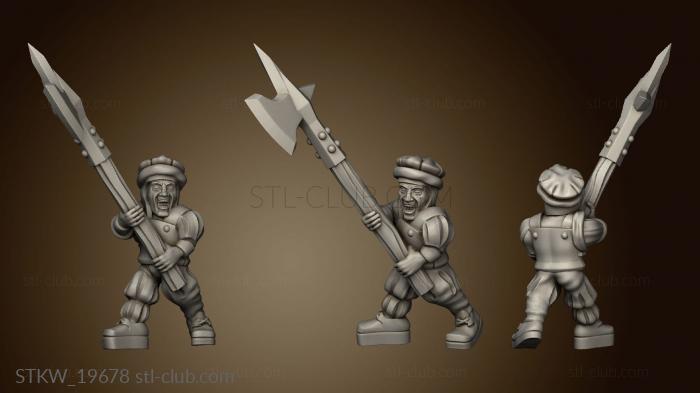 3D модель Застрельщик (STL)