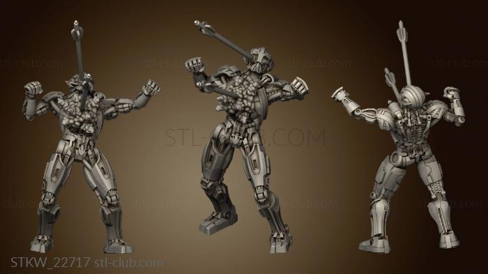 3D модель Ультиматронный БЕСПИЛОТНИК Ultron (STL)