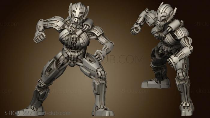 3D модель Ультиматронный БЕСПИЛОТНИК Ultron (STL)