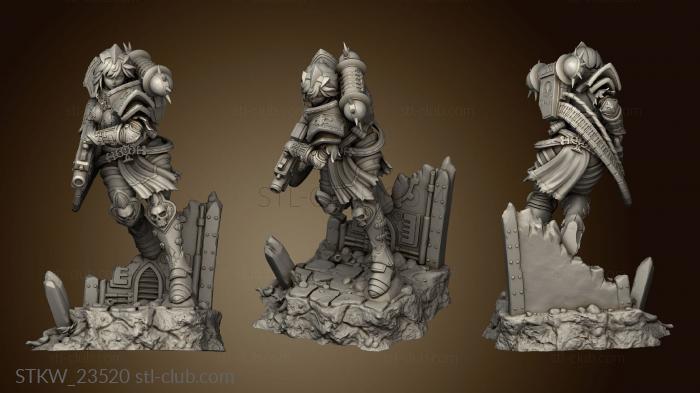 3D модель Аниме Warhammer (STL)