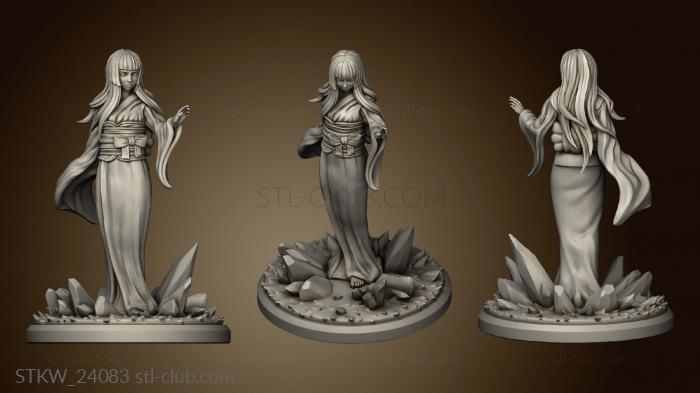 3D модель Екай Встречает ЮКИ ОННУ YUKI ONNA (STL)