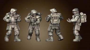 3D модель Аркадийские винтовки stormguard , болтер nogun 003 (STL)