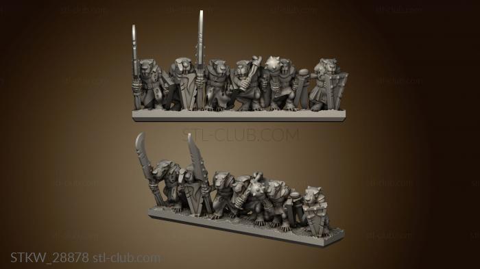 3D модель Восточные полоски сникерсов Skaven (STL)